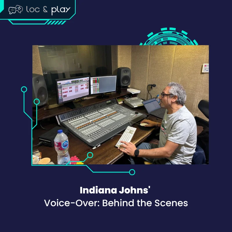 Indiana Johns' Voice-Over Behind the Scenes